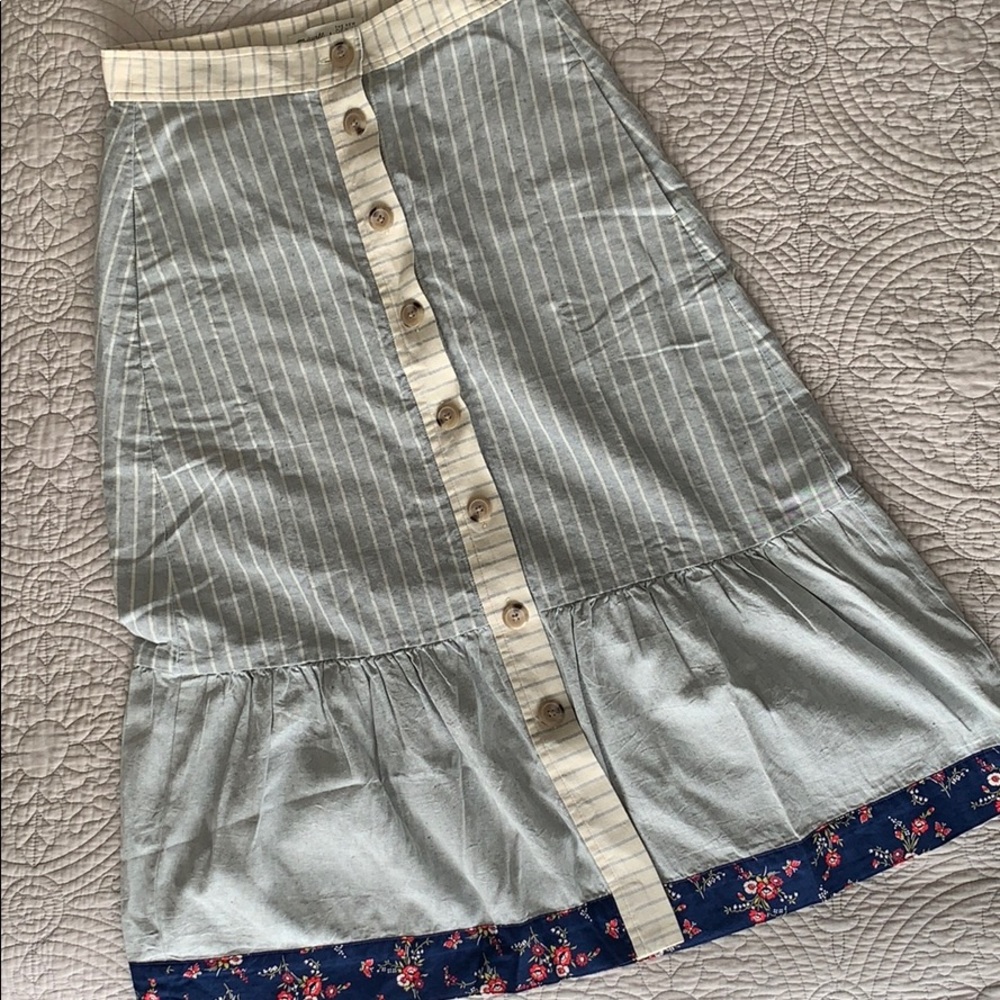 Madewell Denim project skirt